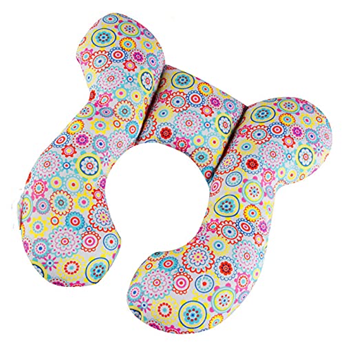 Baby Toddler Neck Pillow Car Seat U- Shape Car Seat Head for 0-3 Years Old Baby Toddler Travel Pillow Portable Cushion Neck Dibiao Children Stroller Pillow Support Pillow for Car Seat (Colorful) | The Storepaperoomates Retail Market - Fast Affordable Shopping