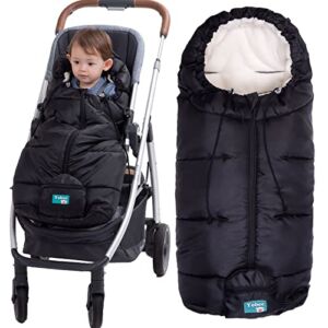 Yobee Weatherproof Toddler Footmuff, Universal Sleeping Bag for Stroller, Comfortable Warm,Temperature Adjustable,100% Safe Toddler Footmuff, Toddler Bunting Bag