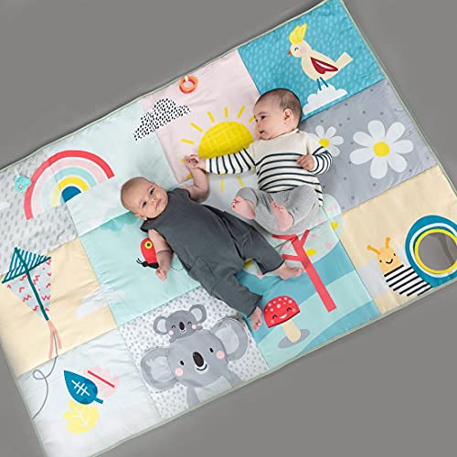 Taf toys Koala Daydream Extra Large Cushioned Baby Play Mat, Washable. Perfect for Newborns, Includes Baby-Safe Mirror, Crinkle Koala Ears, Baby Teather & Rings | The Storepaperoomates Retail Market - Fast Affordable Shopping