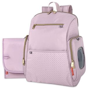 Fisher-Price Pink Diaper Bag Backpack with Fastfinder Pocket System (Pink)