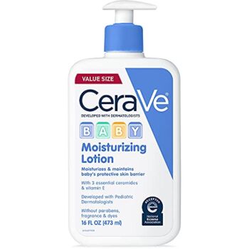 CeraVe Baby Lotion | Gentle Baby Skin Care with Ceramides, Niacinamide & Vitamin E | Fragrance, Paraben, Dye & Phthalates Free | Lightweight Baby Moisturizer | 16 Ounce | The Storepaperoomates Retail Market - Fast Affordable Shopping