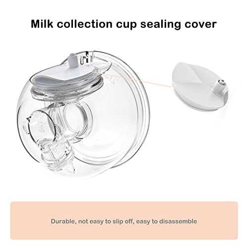 QIUXQIU Double Wearable Breast Pump Accessories Sealing Cover BPA-Free QIUXQIU Pump for S4DW S9 S10 S12 Parts Replace(2PCS) | The Storepaperoomates Retail Market - Fast Affordable Shopping