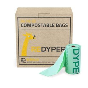 DYPER | Compostable Travel Diaper Bags | 9 x 13 in – 120 Bags