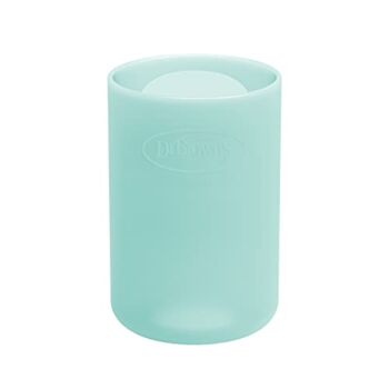 Dr. Brown’s Narrow 100% Silicone Baby Bottle Sleeve, Mint, 4oz | The Storepaperoomates Retail Market - Fast Affordable Shopping