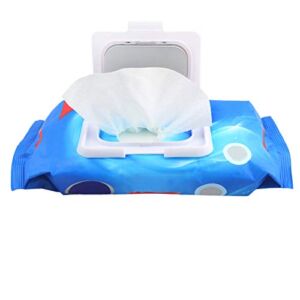 Wipe Warmer USB Portable Baby Wipes Heater Thermal Warm Wet Towel Car Mini Tissue Paper Warmer Napkin Heating Box Cover (White)