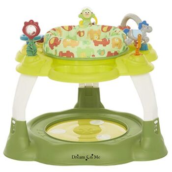 Dream On Me Extravaganza 3in1 Activity Center | Bouncer | Play Table, Green | The Storepaperoomates Retail Market - Fast Affordable Shopping