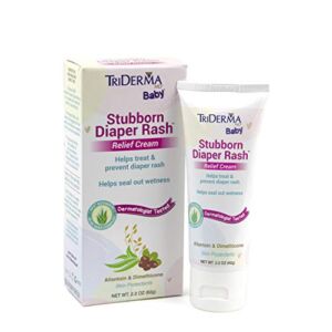 TriDerma Stubborn Diaper Rash Relief Cream 2.2 Ounce