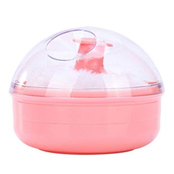Isabelvictoria Powder Puff Portable Baby Kid’s Soft Body Talcum Powder Puff Sponge + Box Case Container Useful | The Storepaperoomates Retail Market - Fast Affordable Shopping