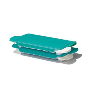 OXO Baby Food Freezer Tray – 2 Pack Updated Teal