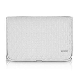 Portable Diaper Changing Pad Stylish & Chic by AMILLIARDI for Travel w/Baby, Infant & Newborn, Changing Mat Portable (Grey)