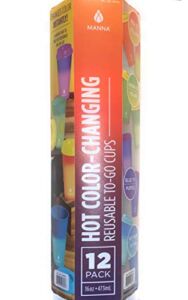 Manna Hot Color Changing To-Go Cups, 12-pack