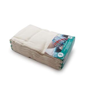 Kanga Care Bamboo Prefold Cloth Diapers (6pk) – Size 3 : Baby