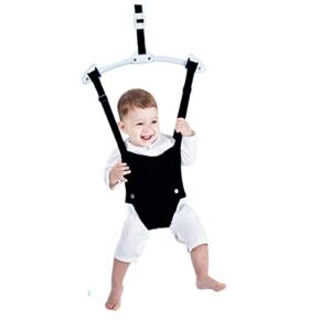 Baby Door Jumpers and Bouncers Exerciser Set with Door Clamp Adjustable Strap for Toddler Infant 6-24 Months…
