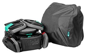 mifold hifold fit-and-fold Booster seat Carry Bag, Ideal for Storage and Travel, Bag Only, Seat Sold Separately, Black