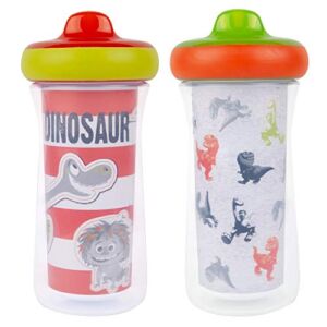 The First Years Disney/Pixar The Good Dinosaur Insulated Sippy Cups, 9 Ounces (Pack of 2)