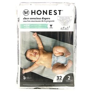 Honest Diapers, Size 2, 12-18 Pounds, Pandas, 32 Diapers, The Honest Company