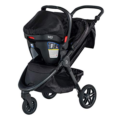 Britax B-Free & B-Safe Gen2 Flexfit+ Travel System, Midnight | The Storepaperoomates Retail Market - Fast Affordable Shopping