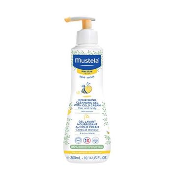 Mustela Baby Nourishing Cleansing Gel – Hair & Body Wash for Dry Skin – with Natural Avocado, Cold Cream & Beeswax – 10.14 fl. oz. | The Storepaperoomates Retail Market - Fast Affordable Shopping