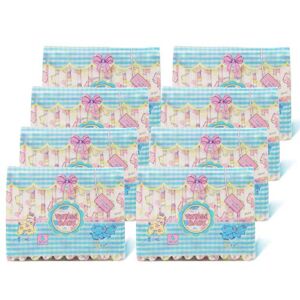 Littleforbig Adult Printed Diaper 80 Pieces (8 Packs) – Vintage Baby (Large 36″-46″)