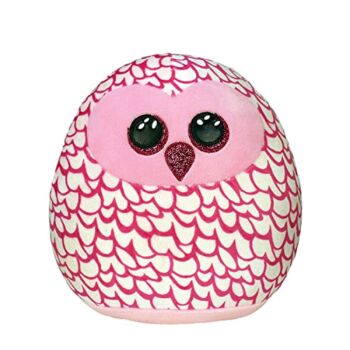 Ty UK Ltd 39204 Pinky Squishaboo 14″ Owl Owl-Squish-A-Boo-14, Multicoloured | The Storepaperoomates Retail Market - Fast Affordable Shopping