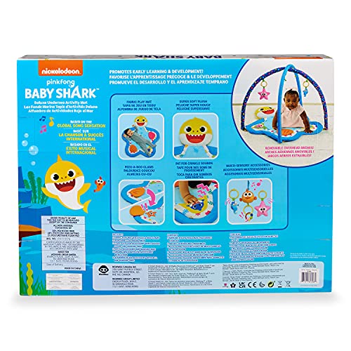 WowWee Baby Shark Deluxe Undersea Baby Activity Mat – Infant Play Mat for Toddlers Includes 10+ Activities and Sounds – Multi-Sensory | The Storepaperoomates Retail Market - Fast Affordable Shopping
