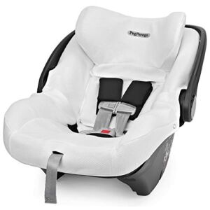 Peg Perego Primo Viaggio 4-35 Infant Car Seat Clima Cover – Accessory – White-Fits Any Primo Viaggio Infant car seat