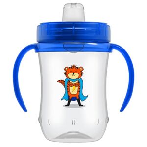 Dr. Brown’s Transition Sippy Cup with Soft Spout – Blue – 6oz – 6m+