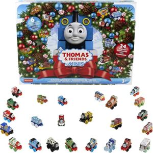 Fisher-Price Thomas & Friends MINIS Advent Calendar 24 miniature push-along toy trains