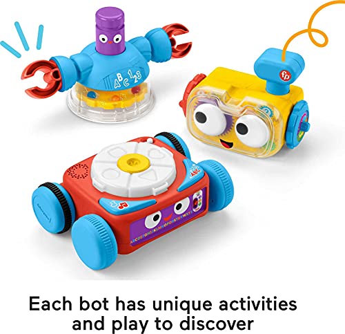 Fisher-Price 4-in-1 Robot Toy, Baby Toddler and Preschool Toy with Lights Music and Smart Stages Educational Content​ | The Storepaperoomates Retail Market - Fast Affordable Shopping