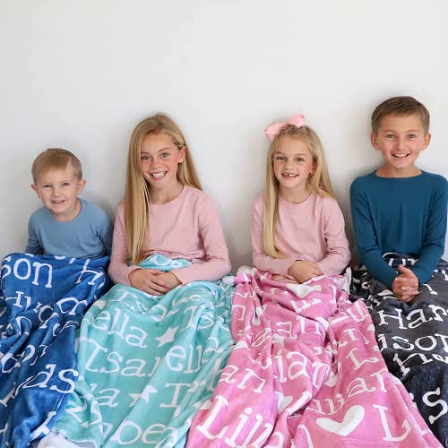 Personalized Name Blanket for Your Daughter, Customized Name Baby Blankets for Girls, Name Blanket for Daughter, Personalized Baby Blanket with Name for Girls. Great Gift for Birthday, Christmas | The Storepaperoomates Retail Market - Fast Affordable Shopping