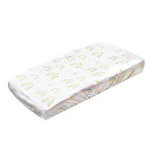 Premium Knit Diaper Changing Pad Cover”Skye” by Copper Pearl