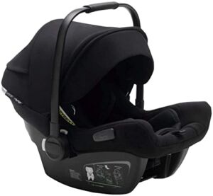 Bugaboo Turtle Air by Nuna Car Seat + Base – Compatible with Bugaboo Fox, Lynx, Donkey Bee and Ant Strollers – Fits Infants 4 to 32 Pounds – Lightweight Car Seat – Black