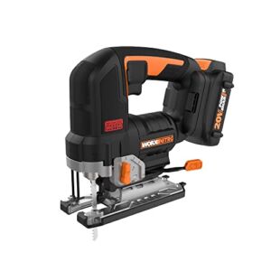 Worx NITRO 20V Power Share Cordless Jigsaw with Brushless Motor – WX542L (Battery & Charger Included)