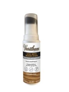 Varathane Less Mess Wood Stain and Applicator, 4 oz, Golden Oak