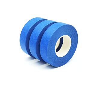 Blue Painters Tape Masking Tape Wide 0.7 inch X 33 Yards X 3 Rolls, Blue Tape Painters for Arts DIY Crafts Painting Labeling Decoration School Projects Home Office