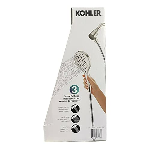 Kohler Prosecco Multifunction Brushed Nickel Handheld Shower | The Storepaperoomates Retail Market - Fast Affordable Shopping