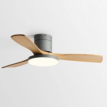 IBalody Indoor 36in Mute Ceiling Fan with Light 60W LED Dimmable Fan Lights 3 Speed, 65W Motor Ceiling Fan Light Cool Living Room Dining Room Ceiling Lighs Fan Lighting | The Storepaperoomates Retail Market - Fast Affordable Shopping