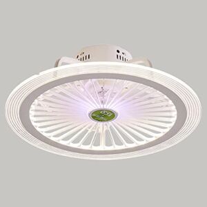 CATA-MEDICA Fan Light Tropical & Beach Remote Control Lighting & Ceiling Fans Multi-Speed Enclosed Low Profile Ceiling Fan 18.9″ Stepless Dimming Fully Dimmable Lighting Modes Lighting Fixtures