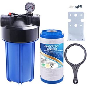 PUREPLUS 1-Stage Whole House Water Filter, for Well Water