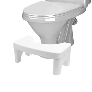 Squatting Toilet Stool, BIILM 7 Inch Toilet Potty Stool, Bathroom Poop Stool for Adults and Children