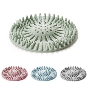 Hair Catcher Shower Drain, 4 Packs Shower Drain Hair Catcher. Easy to Install and Clean. Used as Bathroom, Kitchen, Bathtub Drain Cover