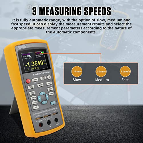 Handheld Digital LCR Meter Inductance Resistance Tester High Precision Measurement with LCD Large Display USB Data Transfer | The Storepaperoomates Retail Market - Fast Affordable Shopping