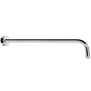 NearMoon Shower Arm, Extra Fixed Arm with Flange, Stainless Steel Wall-Mounted ShowerHead Arm, 20 Inch (Chrome Finish)