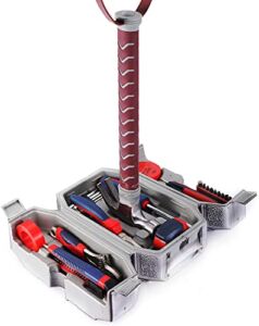 Hammer Tool Kit, Multifunctional Hammer Tool Box, Excellent Novelty Gift for Men, Silver