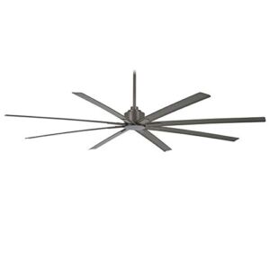 Minka Aire’ Minka Aire Xtreme H2O 84 in. Indoor/Outdoor Smoked Iron Ceiling Fan with Remote Control