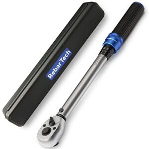 Torque Wrench 3/8″ Drive, 2.5~45 ft.lb / 4～61 Nm by RebarTech