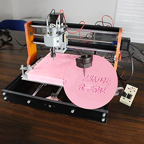 RATTMMOTOR CNC 3018 PRO Upgrade Version 3 Axis GRBL DIY Mini CNC Router Machine Kit CNC Wood Engraver Machine With Emergency Stop and X/Y/Z Axis Limit Function + CNC GRBL Offline Controller | The Storepaperoomates Retail Market - Fast Affordable Shopping
