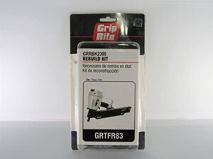 Grip-Rite GRTFR83 3-1/4″ 21 Degree Pneumatic Nail Gun Rebuild Kit GRRBK2300