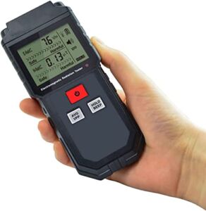 Attposn EMF Meters Reader Ghost Hunting,Geiger Counter, Digital Handheld EMF Detector Electromagnetic Field Radiation Detector