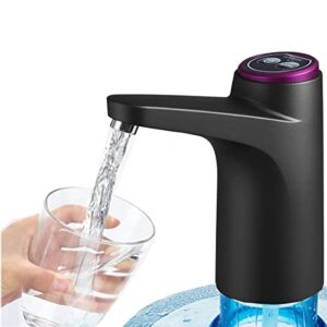 LECIEL 5 Gallon Water Jug Dispenser, Portable Water Bottle Pump for 2-5 Gallon Drinking Water Pump USB Charging Water Dispenser